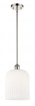 Innovations Lighting 516-1S-PN-G559-8GWH - Bridal Veil - 1 Light - 5 inch - Polished Nickel - Mini Pendant