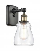 Innovations Lighting 516-1W-BAB-G392 - Ellery - 1 Light - 5 inch - Black Antique Brass - Sconce