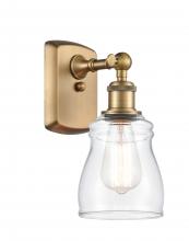 Innovations Lighting 516-1W-BB-G392 - Ellery - 1 Light - 5 inch - Brushed Brass - Sconce