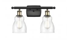 Innovations Lighting 516-2W-BAB-G394 - Ellery - 2 Light - 15 inch - Black Antique Brass - Bath Vanity Light