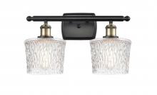 Innovations Lighting 516-2W-BAB-G402 - Niagara - 2 Light - 17 inch - Black Antique Brass - Bath Vanity Light