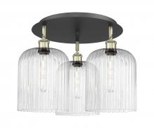 Innovations Lighting 516-3C-BAB-G559-8SDY - Bridal Veil - 3 Light - 17 inch - Black Antique Brass - Semi-Flush Mount