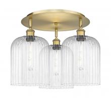Innovations Lighting 516-3C-BB-G559-8CL - Bridal Veil - 3 Light - 17 inch - Brushed Brass - Semi-Flush Mount