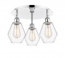 Innovations Lighting 516-3C-PC-G652-6 - Cindyrella - 3 Light - 18 inch - Polished Chrome - Semi-Flush Mount