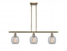 Innovations Lighting 516-3I-AB-G105 - Belfast - 3 Light - 36 inch - Antique Brass - Stem hung - Island Light