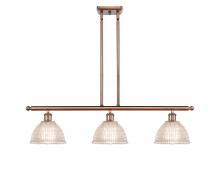 Innovations Lighting 516-3I-AC-G422 - Arietta - 3 Light - 36 inch - Antique Copper - Stem hung - Island Light