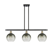 Innovations Lighting 516-3I-BAB-G483-8SL - Brookhaven Globe - 3 Light - 36 inch - Black Antique Brass - Stem Hung - Island Light