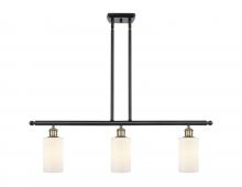 Innovations Lighting 516-3I-BAB-G801 - Clymer - 3 Light - 36 inch - Black Antique Brass - Cord hung - Island Light