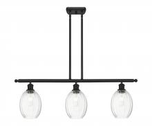 Innovations Lighting 516-3I-BK-G459-6CL - Preston Bulb - 3 Light - 36 inch - Matte Black - Stem Hung - Island Light