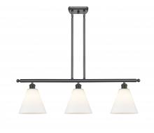 Innovations Lighting 516-3I-OB-GBC-81 - Berkshire - 3 Light - 36 inch - Oil Rubbed Bronze - Stem hung - Island Light