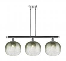 Innovations Lighting 516-3I-PC-G481-10SL - Brookhaven Sphere - 3 Light - 37 inch - Polished Chrome - Stem Hung - Island Light