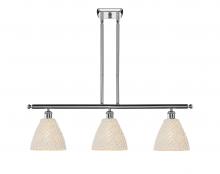 Innovations Lighting 516-3I-PC-NBD-75-NAT - Bristol Natural - 4 Light - 48 inch - Polished Chrome - Cord hung - Island Light