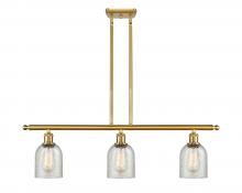 Innovations Lighting 516-3I-SG-G259 - Caledonia - 3 Light - 36 inch - Satin Gold - Stem hung - Island Light