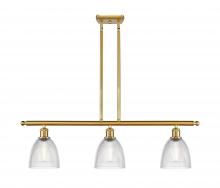 Innovations Lighting 516-3I-SG-G382 - Castile - 3 Light - 36 inch - Satin Gold - Stem hung - Island Light