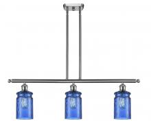 Innovations Lighting 516-3I-SN-G352-BL - Candor 3 Light Island Light
