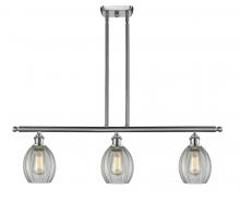 Innovations Lighting 516-3I-SN-G82 - Eaton - 3 Light - 36 inch - Brushed Satin Nickel - Stem hung - Island Light
