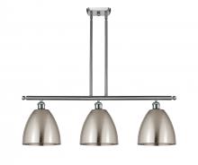 Innovations Lighting 516-3I-SN-MBD-9-SN - Bristol - 3 Light - 36 inch - Brushed Satin Nickel - Cord hung - Island Light