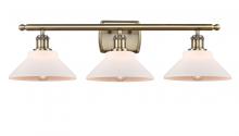 Innovations Lighting 516-3W-AB-G131 - Orwell - 3 Light - 28 inch - Antique Brass - Bath Vanity Light