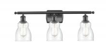 Innovations Lighting 516-3W-BK-G394 - Ellery - 3 Light - 25 inch - Matte Black - Bath Vanity Light
