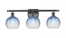 Innovations Lighting 516-3W-OB-G483-8SB - Brookhaven Globe - 3 Light - 28 inch - Oil Rubbed Bronze - Bath Vanity Light