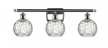 Innovations Lighting 516-3W-PC-G1215-6 - Athens Water Glass - 3 Light - 26 inch - Polished Chrome - Bath Vanity Light