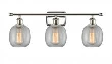 Innovations Lighting 516-3W-PN-G105-LED - Belfast - 3 Light - 26 inch - Polished Nickel - Bath Vanity Light
