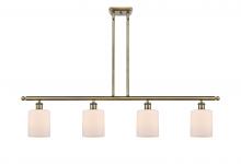 Innovations Lighting 516-4I-AB-G111 - Cobbleskill - 4 Light - 48 inch - Antique Brass - Stem hung - Island Light