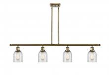 Innovations Lighting 516-4I-AB-G259 - Caledonia - 4 Light - 48 inch - Antique Brass - Stem hung - Island Light