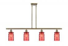 Innovations Lighting 516-4I-AB-G352-RD - Candor 4 Light Island Light