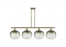 Innovations Lighting 516-4I-AB-G481-10SL - Brookhaven Sphere - 4 Light - 49 inch - Antique Brass - Stem Hung - Island Light