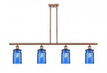 Innovations Lighting 516-4I-AC-G352-BL - Candor 4 Light Island Light