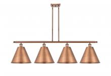 Innovations Lighting 516-4I-AC-MBC-12-AC - Berkshire - 4 Light - 50 inch - Antique Copper - Cord hung - Island Light