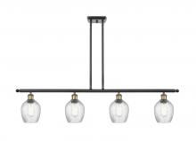 Innovations Lighting 516-4I-BAB-G292 - Salina - 4 Light - 48 inch - Black Antique Brass - Stem hung - Island Light