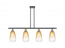 Innovations Lighting 516-4I-BAB-G480-6AM - Brookhaven Almond - 4 Light - 48 inch - Black Antique Brass - Stem Hung - Island Light