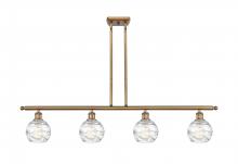 Innovations Lighting 516-4I-BB-G1213-6 - Athens Deco Swirl - 4 Light - 48 inch - Brushed Brass - Cord hung - Island Light