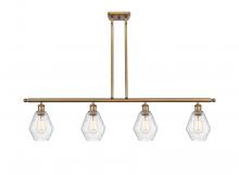 Innovations Lighting 516-4I-BB-G654-6 - Cindyrella - 4 Light - 48 inch - Brushed Brass - Cord hung - Island Light