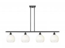 Innovations Lighting 516-4I-OB-G483-8OP - Brookhaven Globe - 4 Light - 48 inch - Oil Rubbed Bronze - Stem Hung - Island Light