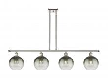 Innovations Lighting 516-4I-PN-G483-8SL - Brookhaven Globe - 4 Light - 48 inch - Polished Nickel - Stem Hung - Island Light