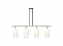 Innovations Lighting 516-4I-PN-G484-7OP - Brookhaven Flute - 4 Light - 48 inch - Polished Nickel - Stem Hung - Island Light