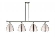 Innovations Lighting 516-4I-PN-MBD-9-PN - Bristol - 4 Light - 48 inch - Polished Nickel - Cord hung - Island Light