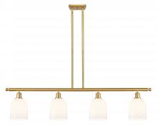 Innovations Lighting 516-4I-SG-G558-6GWH - Bella - 4 Light - 48 inch - Satin Gold - Stem hung - Island Light