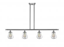 Innovations Lighting 516-4I-SN-513 - Barrington 4 Light Island Light