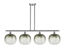 Innovations Lighting 516-4I-SN-G481-10SL - Brookhaven Sphere - 4 Light - 49 inch - Brushed Satin Nickel - Stem Hung - Island Light
