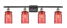 Innovations Lighting 516-4W-BAB-G352-RD - Candor 4 Light Bath Vanity Light