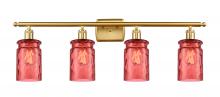 Innovations Lighting 516-4W-SG-G352-RD - Candor 4 Light Bath Vanity Light