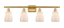 Innovations Lighting 516-4W-SG-G391 - Ellery - 4 Light - 35 inch - Satin Gold - Bath Vanity Light