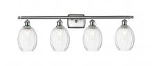 Innovations Lighting 516-4W-SN-G459-6CL - Preston Bulb - 4 Light - 36 inch - Brushed Satin Nickel - Bath Vanity Light