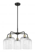 Innovations Lighting 516-5CR-BAB-G559-8CL - Bridal Veil - 5 Light - 23 inch - Black Antique Brass - Chandelier