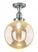 Innovations Lighting 517-1CH-PC-G208-10 - Beacon - 1 Light - 10 inch - Polished Chrome - Semi-Flush Mount