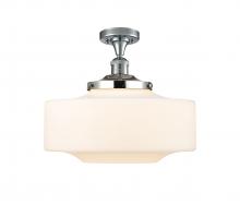 Innovations Lighting 517-1CH-PC-G691-16 - Bridgeton - 1 Light - 16 inch - Polished Chrome - Semi-Flush Mount